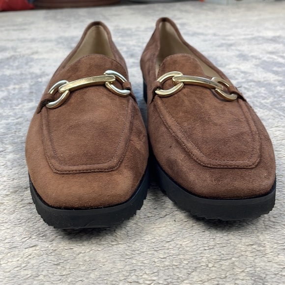 New Amalfi Rangoni Walk On Air Bit Loafers Brown Suede Sz 11.5 - Picture 7 of 14